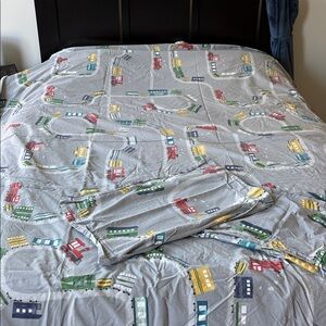 Pottery Barn Kids FULL Size Duvet Cover and Shams